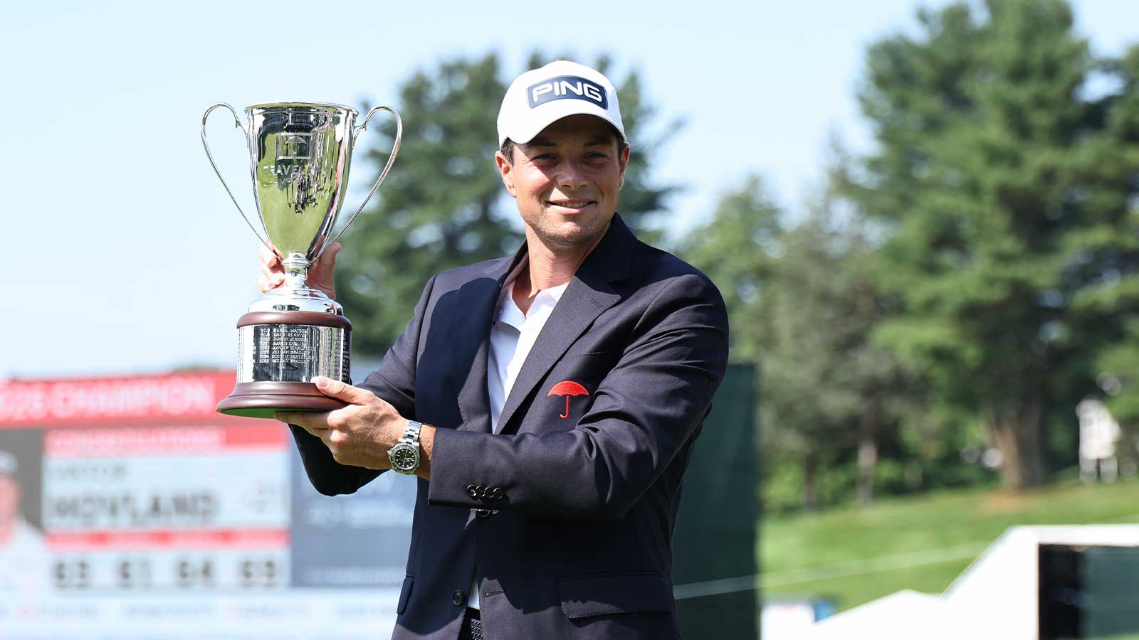 Viktor Hovland Viking Rowed His Way to a Travelers Win and Norway Fans Went Wild