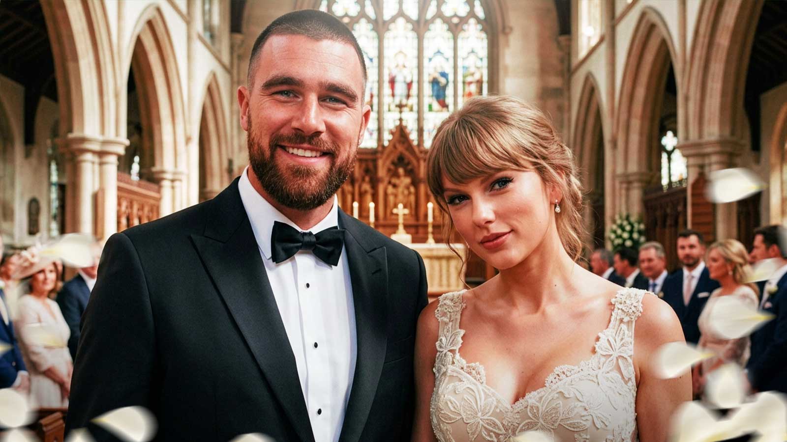 TV Crews Spot Equipment Rolling Into MSG as Taylor Swift and Travis Kelce Wedding Rumors Swirl