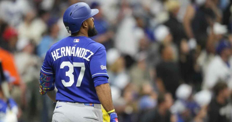Teoscar Hernandez Sent a Message Before His Dodgers Return That Should Worry the NL West