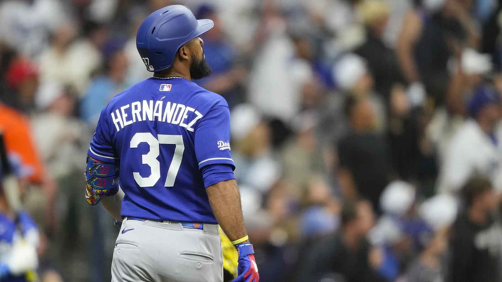 Teoscar Hernandez Sent a Message Before His Dodgers Return That Should Worry the NL West