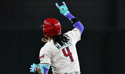Ketel Marte Hits Leadoff Homer, Ties Paul Goldschmidt on Diamondbacks All-Time Hits List