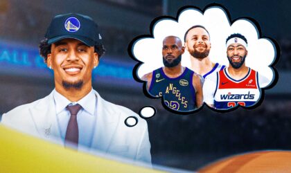 Rookie Yaxel Lendeborg’s Friends Are Already Spamming Him About a LeBron-Joining-the-Warriors Dream Lineup