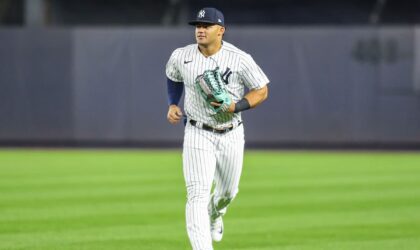 Jasson Dominguez Owned the Mistake After That Scary Collision with Jazz Chisholm Jr.