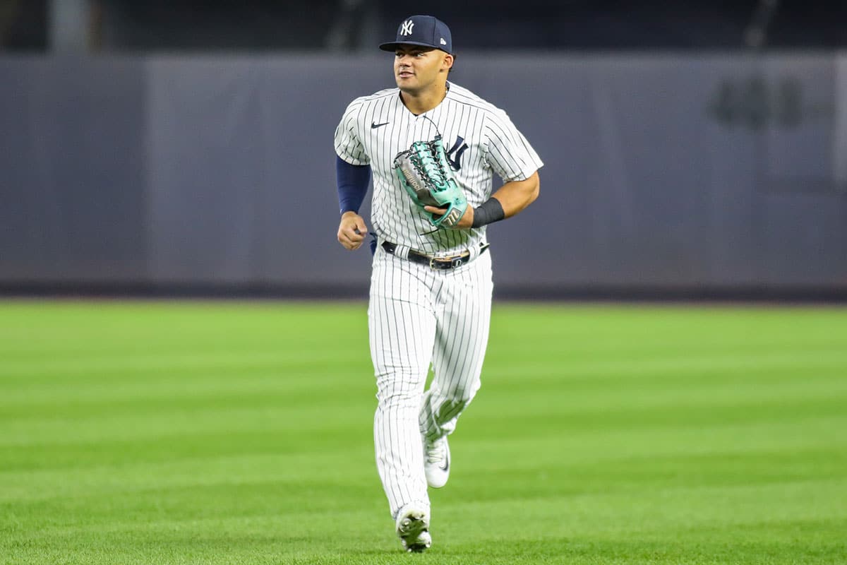 Jasson Dominguez Owned the Mistake After That Scary Collision with Jazz Chisholm Jr.