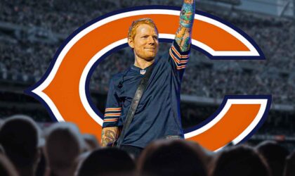 Ed Sheeran Wore a Bears Jersey Onstage and Chicago’s NFL Team Loved It