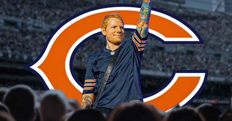 Ed Sheeran Wore a Bears Jersey Onstage and Chicago’s NFL Team Loved It