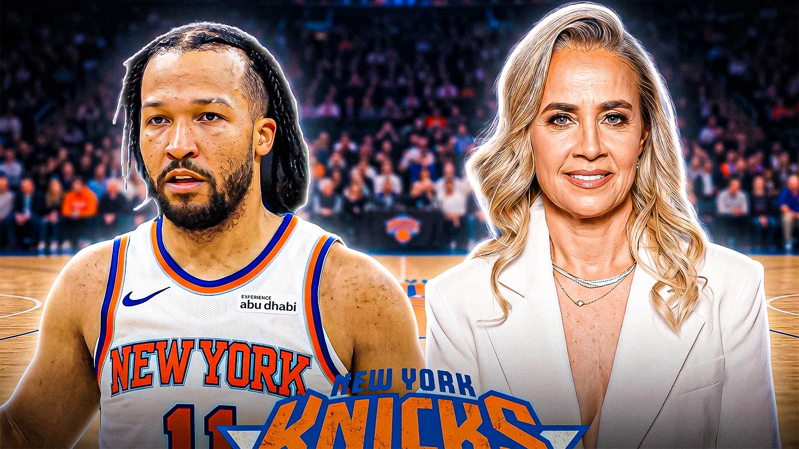 Jalen Brunson Skipped a Question About Becky Hammon and His Reaction Says It All