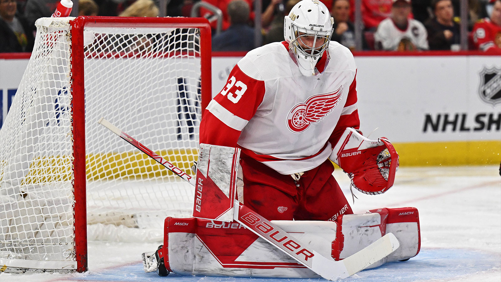 Utah Locks Up Former Red Wings Goalie Prospect for Two Years Right After Draft Trade