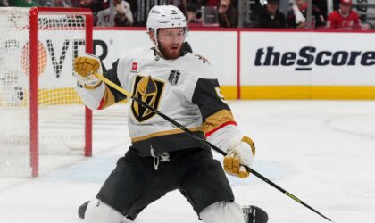 Vegas Locks Up Defenseman Jeremy Lauzon for Six Years at $24 Million Total
