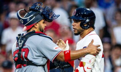 Willson Contreras Tells a Red Sox Fan to ‘Come Meet Me at Fenway’ After Ugly Loss