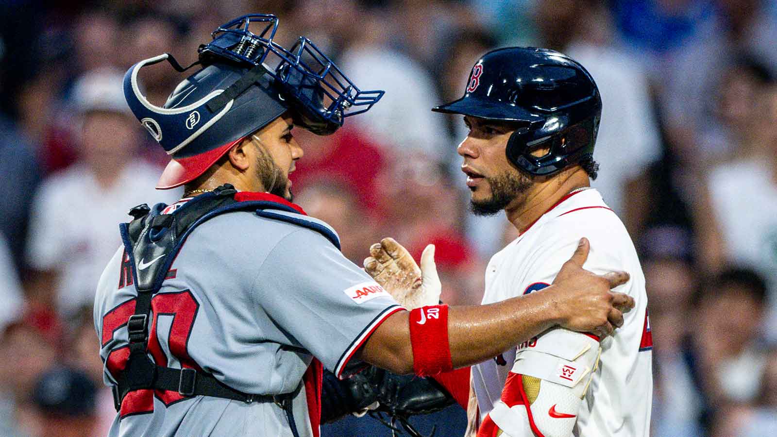 Willson Contreras Tells a Red Sox Fan to ‘Come Meet Me at Fenway’ After Ugly Loss