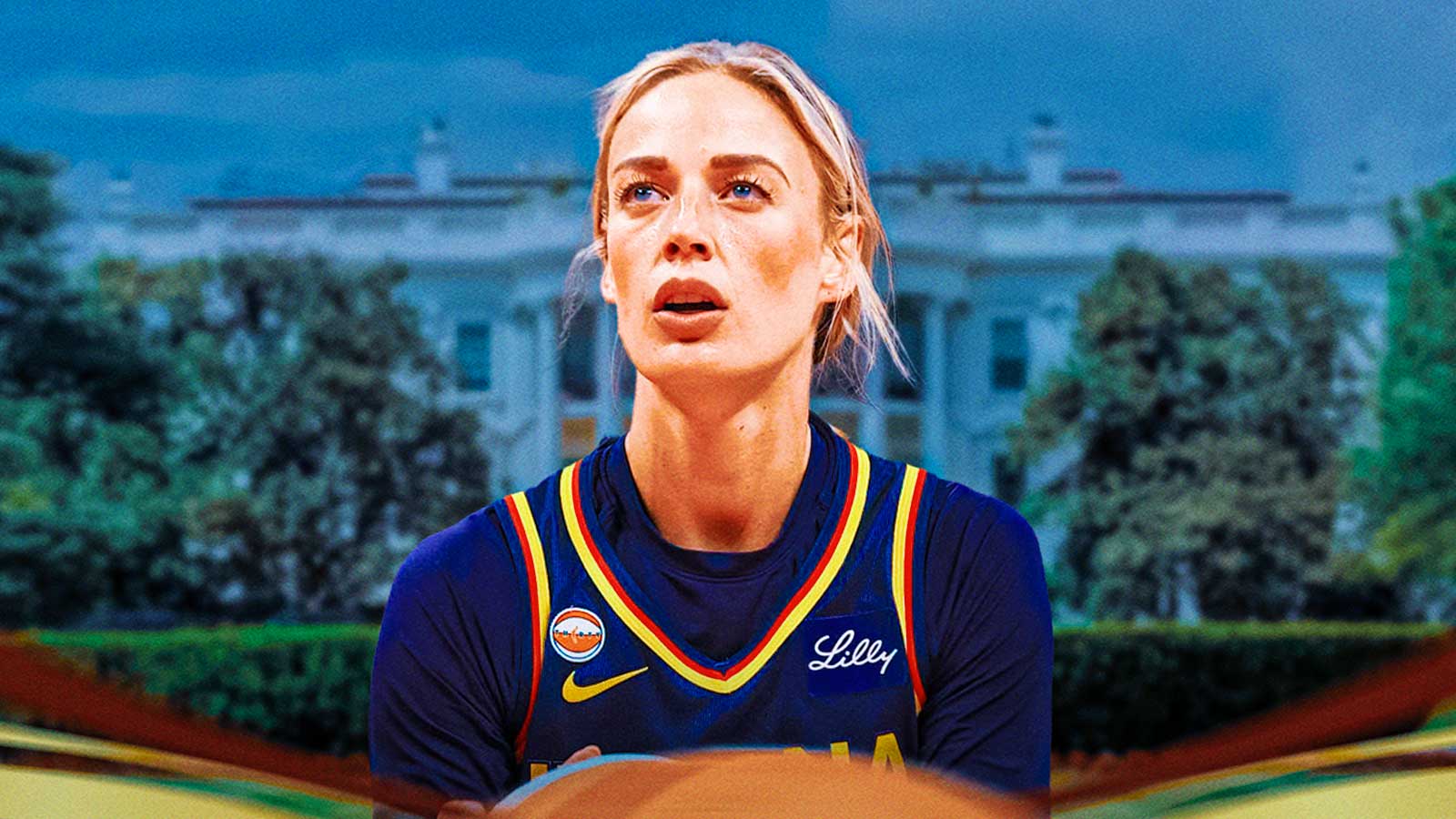 The White House Turned a WNBA Star’s Pointing Meme Into a Political Post and She Hasn’t Said a Word