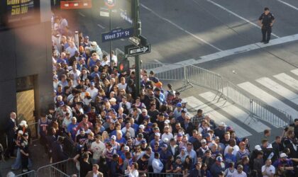 Chaos Outside MSG After Knicks’ Game 3 Loss — Police Breakdown Patrols