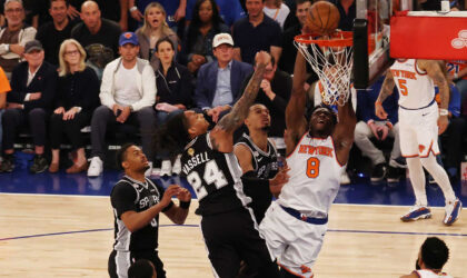 A.J. Dybantsa’s Courtside Meltdown After Knicks’ Win — the NBA-Curse Fears Make Sense