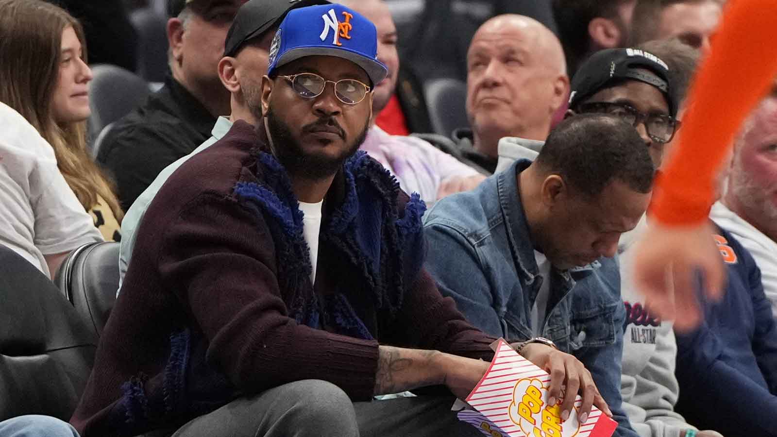 Carmelo Anthony Whispered One Sideline Message — Seconds Later, the Knicks’ Comeback Was Sealed