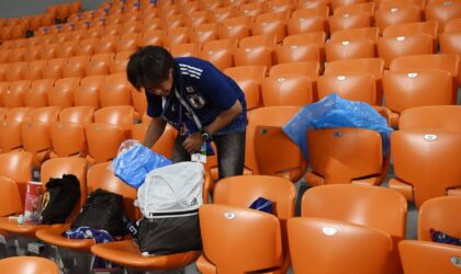 Viral Poster Calls Out Japanese Soccer Fans for Cleaning Stadiums but Not Their Own Homes