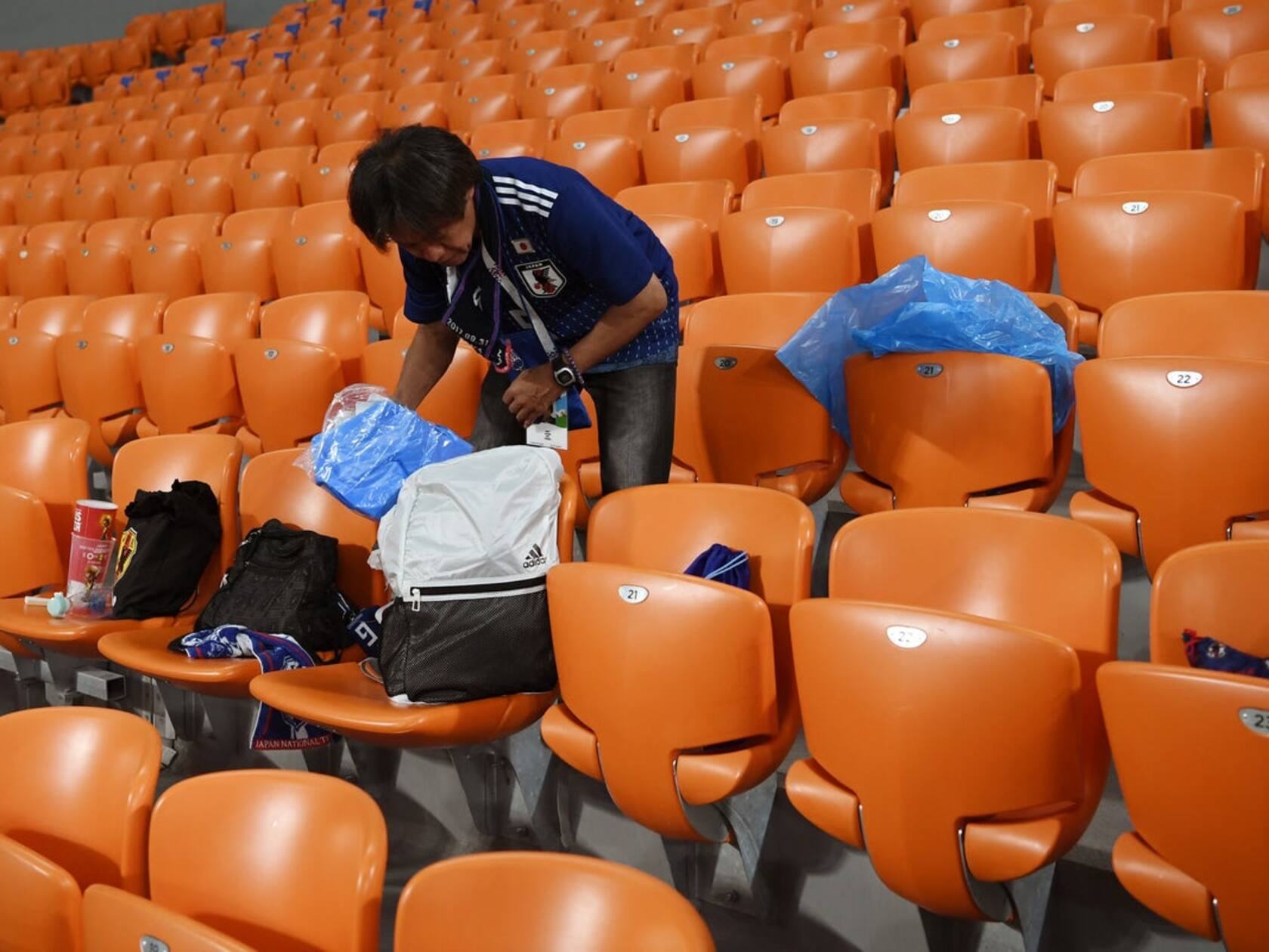 Viral Poster Calls Out Japanese Soccer Fans for Cleaning Stadiums but Not Their Own Homes