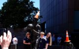 Scotland Fans Brought a Weird Glasgow Tradition to Boston and Statues Are Getting Cone’d