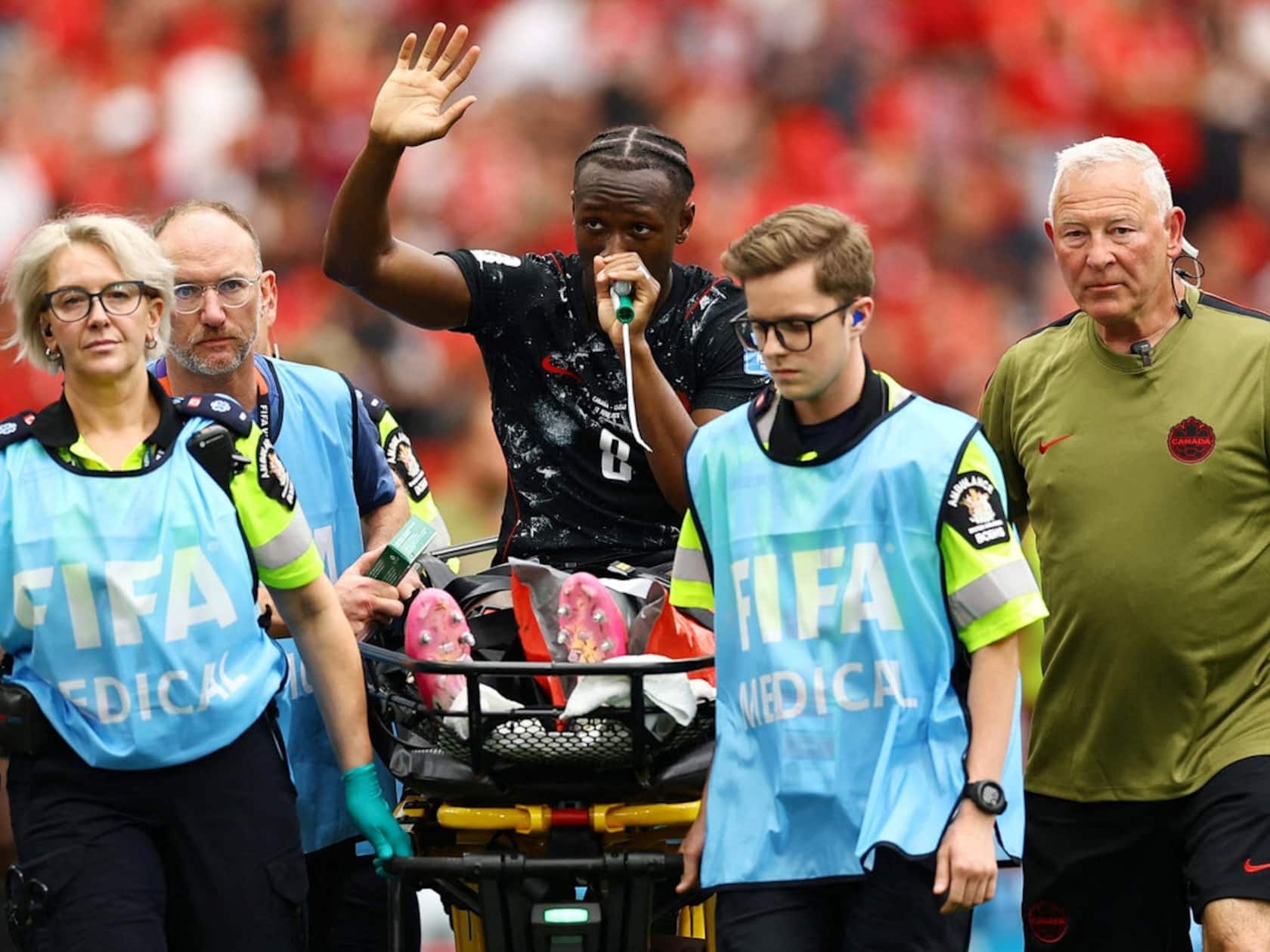 Canada’s Ismael Kone Suffers Broken Leg in World Cup Win. His Teammate’s Reaction Said It All.