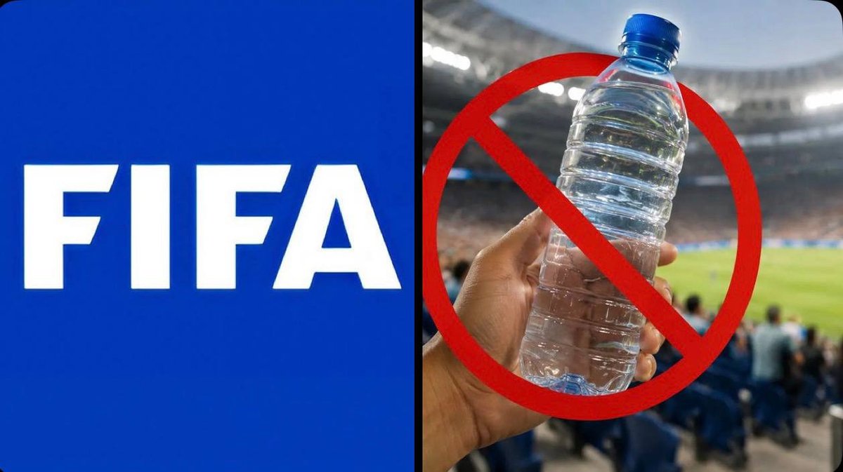 FIFA Backtracks on Water Bottle Ban After Fan Outcry