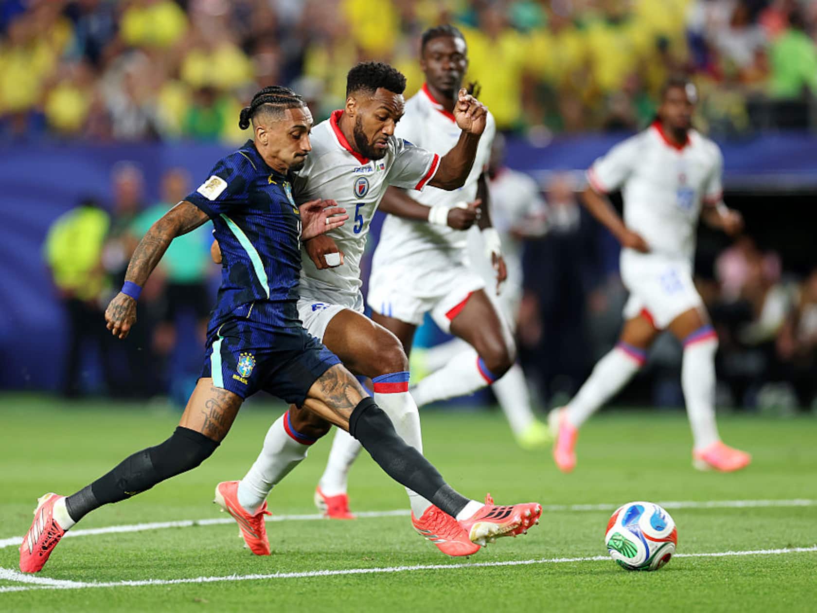 Raphinha’s Early Exit Against Haiti Has Brazil Holding Its Breath