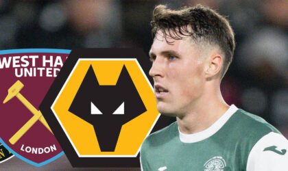 Three Premier League clubs now circling Hibs midfielder after breakout season