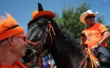30,000 Orange Fans Took Over Houston Before a World Cup Match. A Horse Joined the Party.