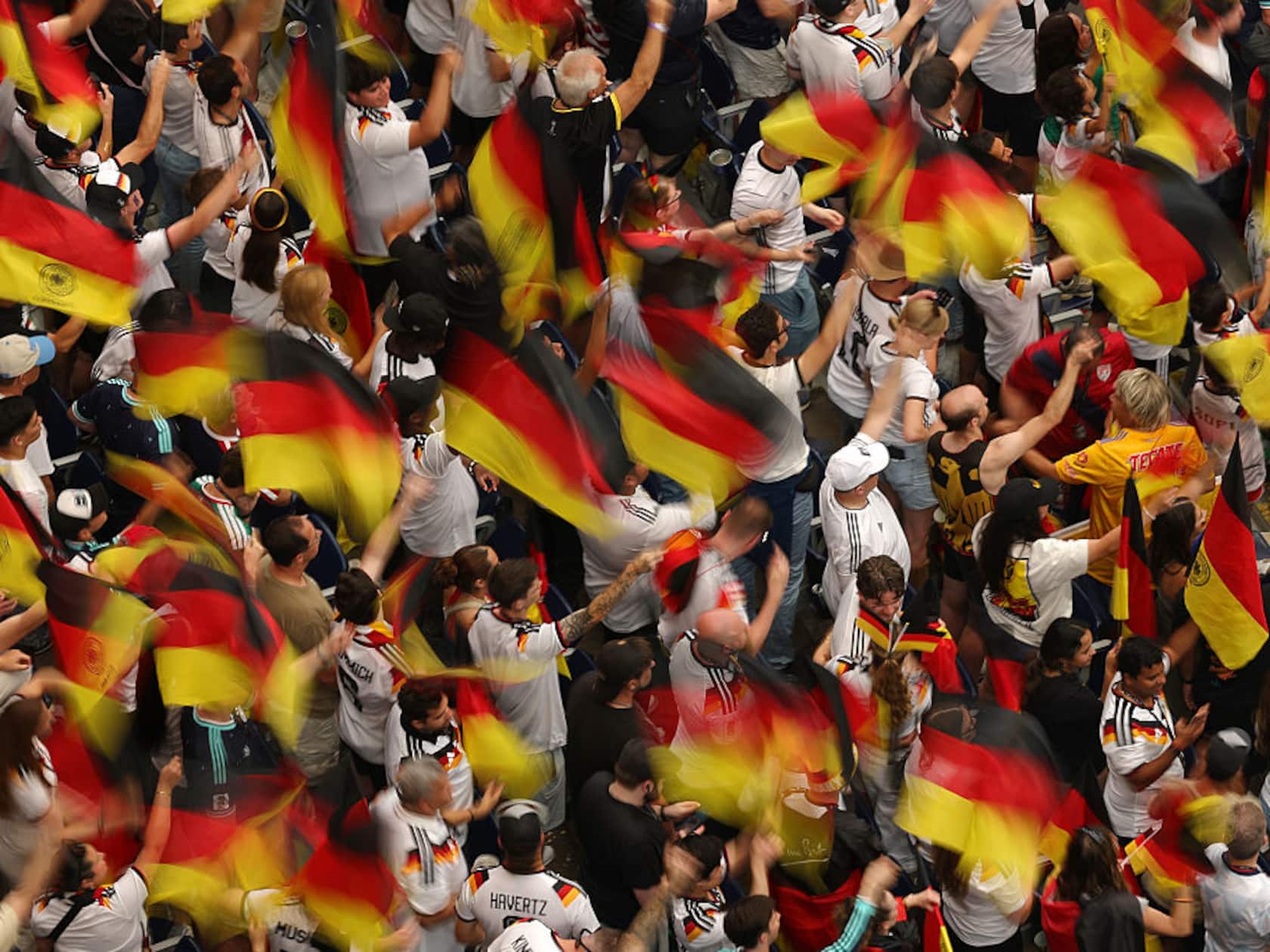 German Fans Turned Toronto Into a White-Out Party Before One World Cup Game