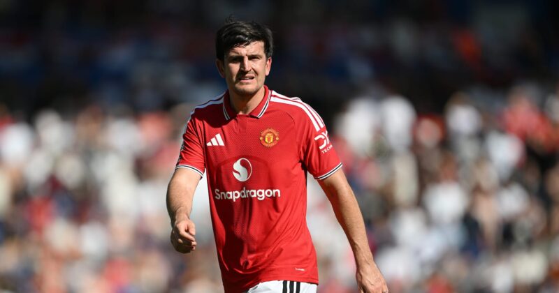 Harry Maguire skipped the World Cup. Now he’s selling Panini stickers from a van in New York.