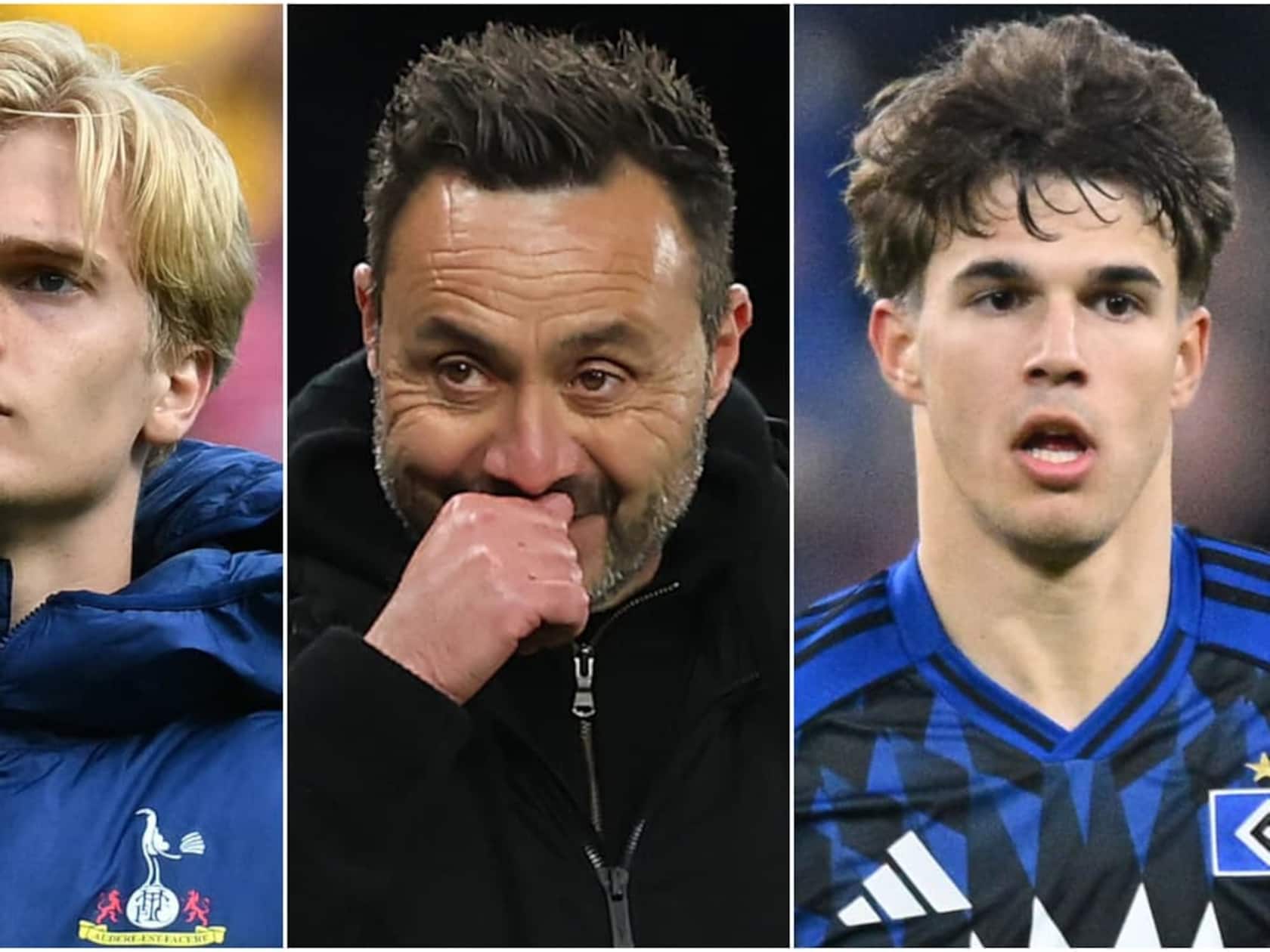 Tottenham’s Youth Experiment Is Over. De Zerbi Wants Veterans, Not Prospects.