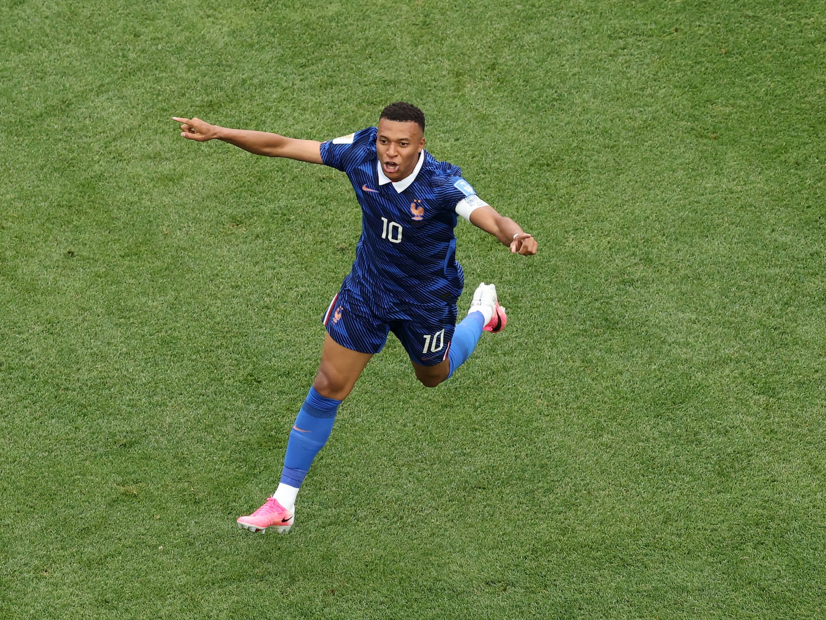 Mbappé Ties Ronaldo on World Cup Goals List. Messi Is Still Ahead.