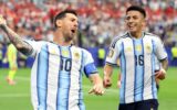 Messi Leads Golden Boot Race With 5 Goals. Mbappe and Haaland Are Right Behind Him.