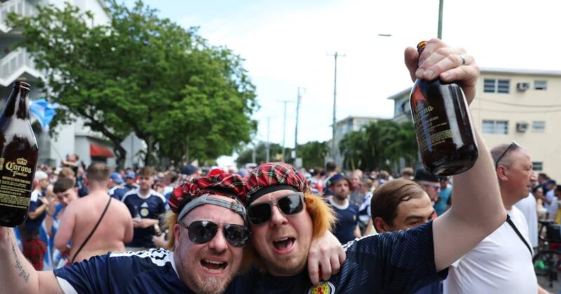 Thousands of Scotland Fans Stormed a Marlins Game in Kilts. It Was Pure Chaos.
