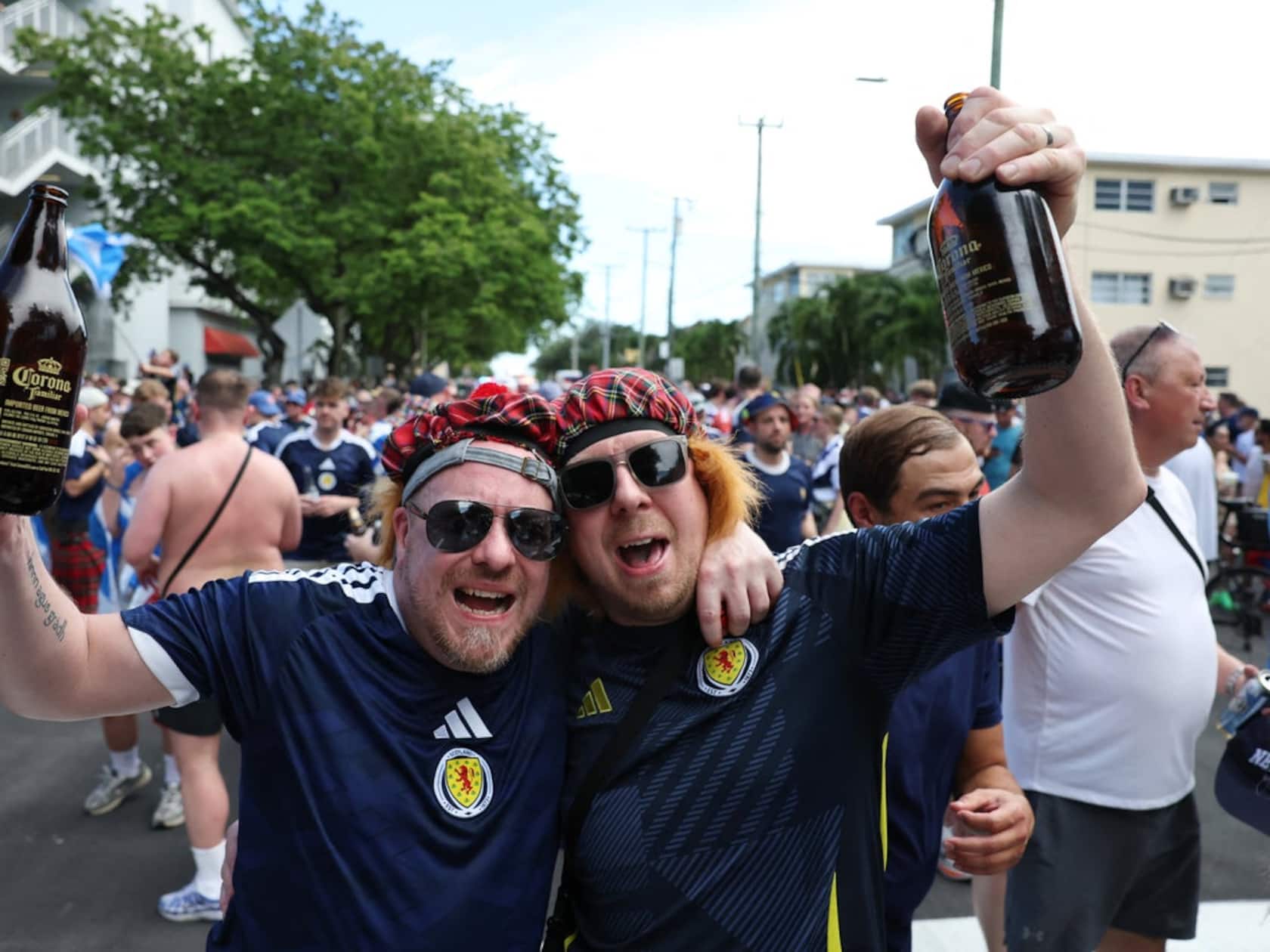 Thousands of Scotland Fans Stormed a Marlins Game in Kilts. It Was Pure Chaos.
