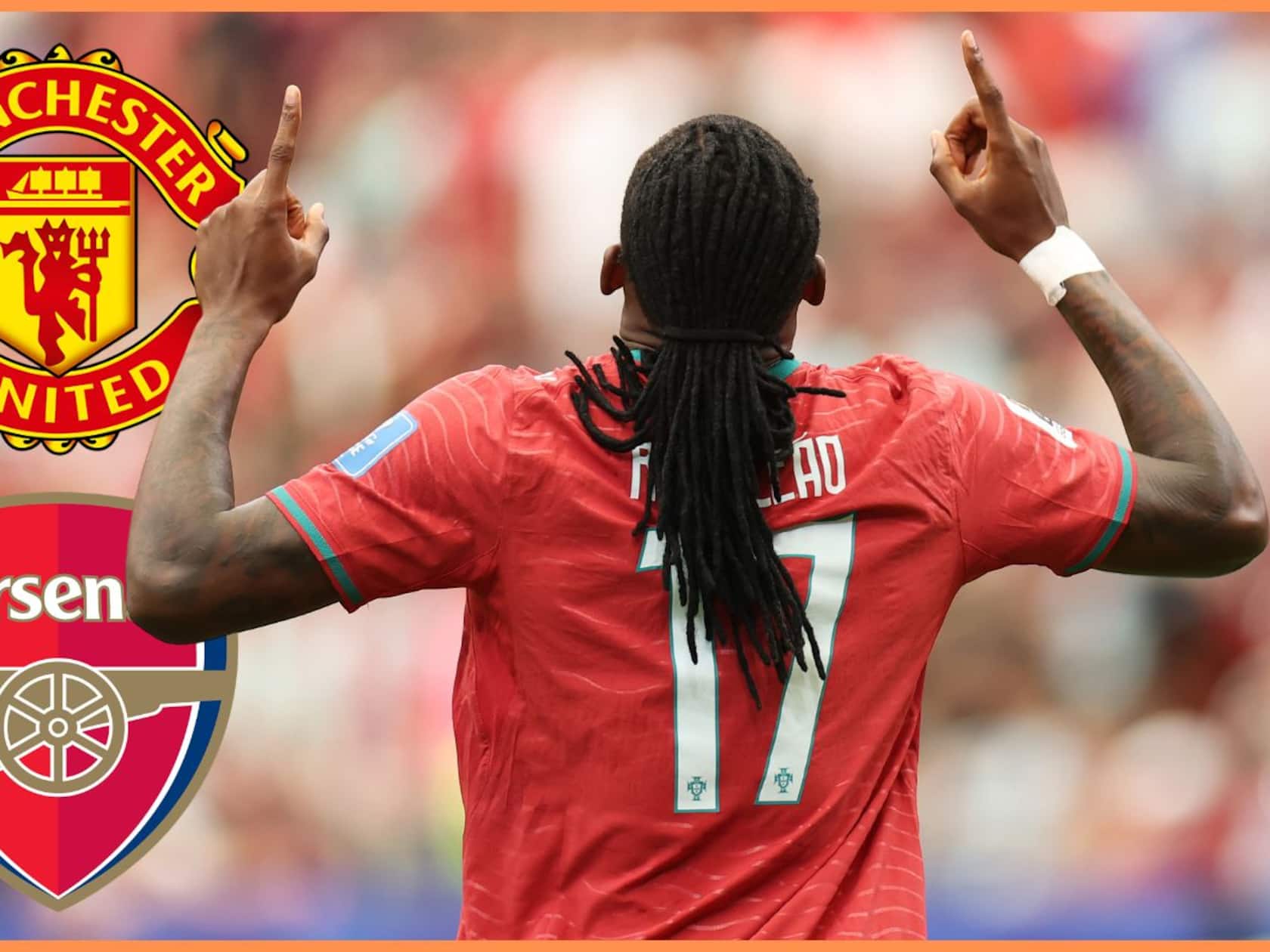 Rafael Leao Crushes a World-Class Finish as Portugal Rolls. Two Premier League Giants Are Watching.