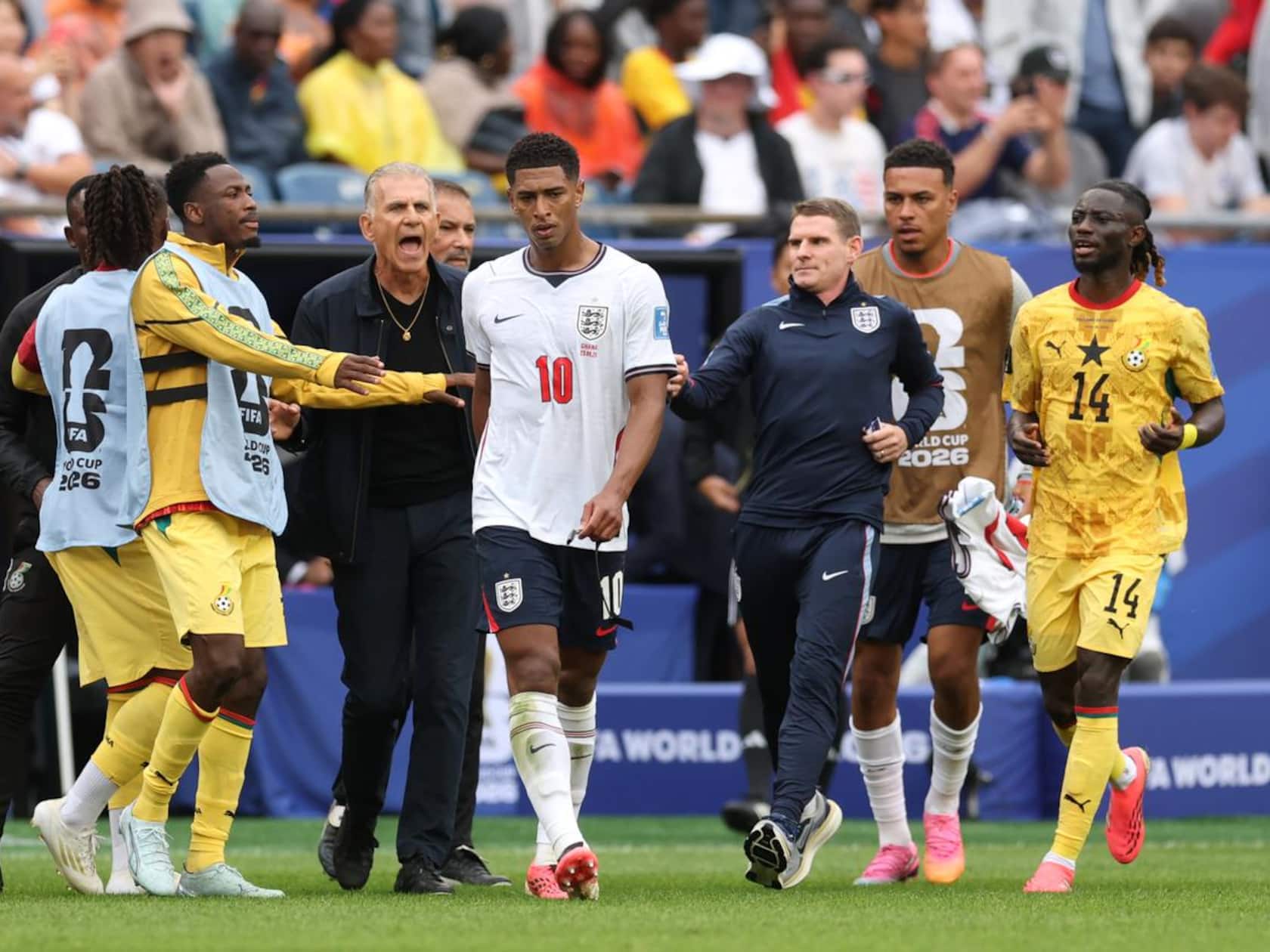 Jude Bellingham and Carlos Queiroz Got Into a Shouting Match at Halftime. Here’s What Happened.