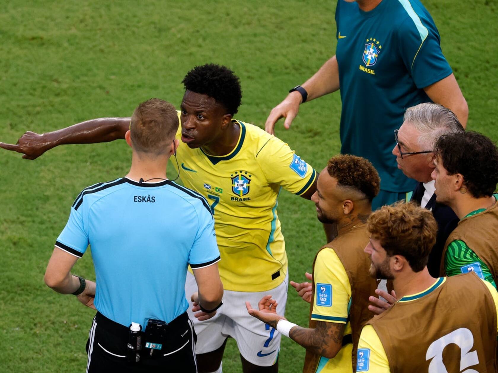 Scotland Caught a Huge Break When VAR Wiped Out This Vinicius Jr Goal