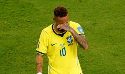 Neymar Wiped Away Tears in His First World Cup Minutes in Nearly Three Years