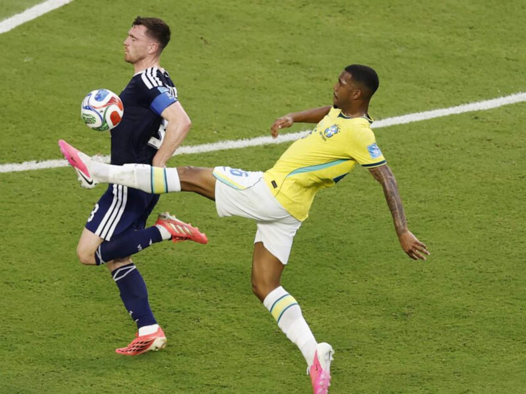 Scotland’s Andy Robertson Hooked at Halftime as Brazil Rolls 3-0 at World Cup