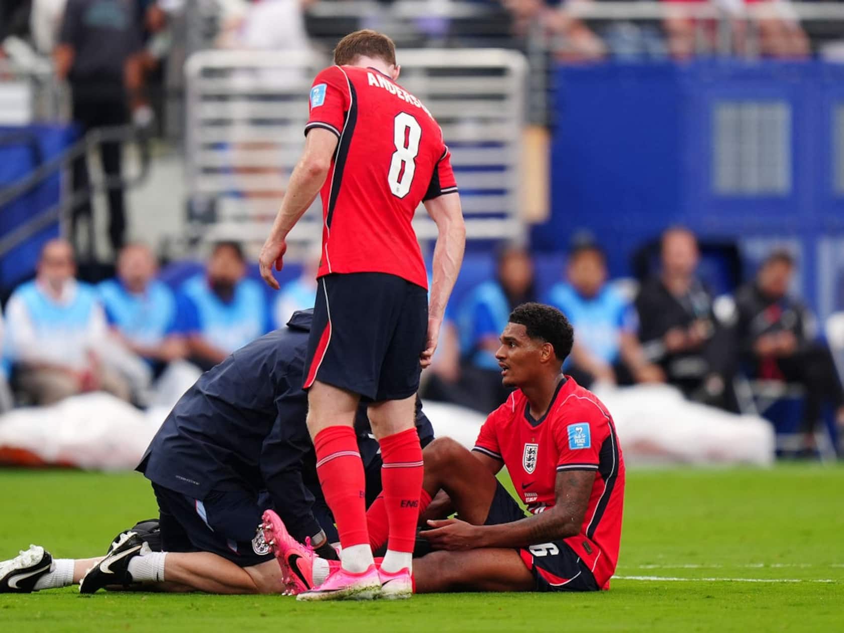 Two England Defenders Scratched From Training Right Before DR Congo Knockout Match