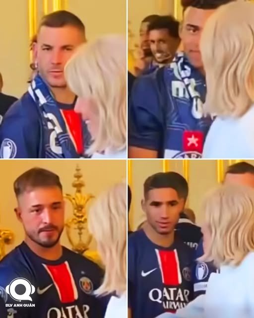 PSG Stars Shared a Glance With France’s First Lady — and the Reaction Was Immediate