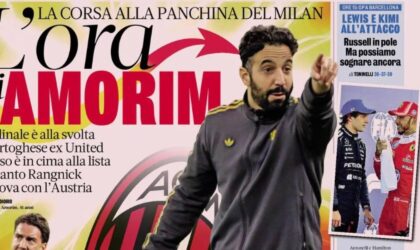 Ruben Amorim Emerges as Milan’s Top Target After Rangnick Rejects Offer