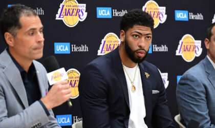 Anthony Davis Liked the Lakers’ Spending Spree and Everyone Knows Why