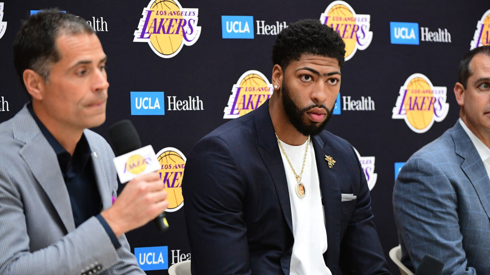 Anthony Davis Liked the Lakers’ Spending Spree and Everyone Knows Why