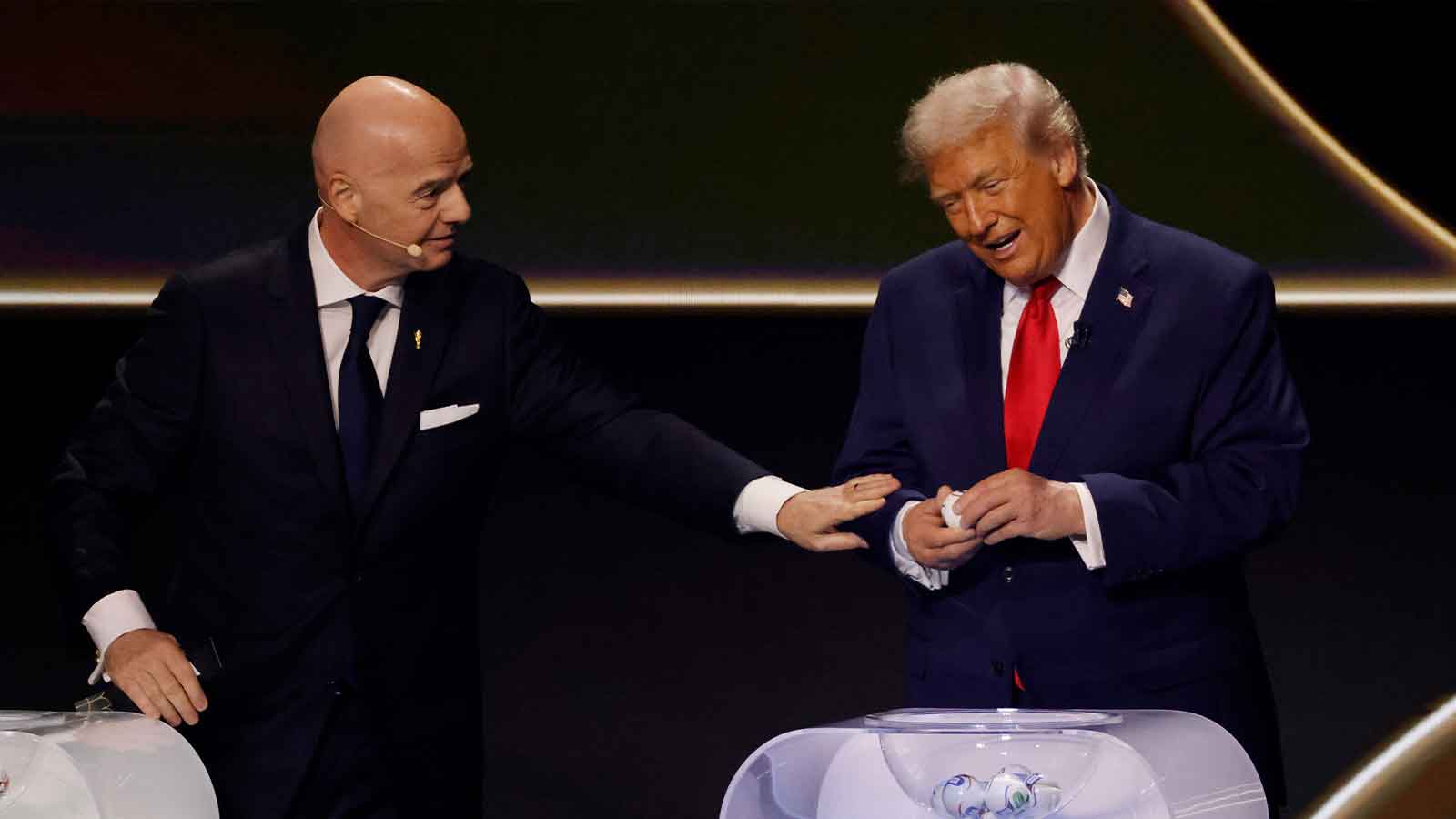Trump Called FIFA About Balogun’s Red Card. Infantino Says It Was Just a Routine Chat.