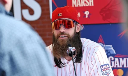 Phillies’ Brandon Marsh Used to Think Being an All-Star Was Crazy. Now He’s Starting One at Home.