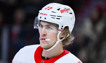 Why a Red Wings Rising Star Could Be Carolina’s Next Big Target