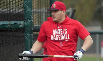 Mike Trout Thinks It Would Take 100 Swings for a Fan to Hit Jacob Misiorowski’s Fastball