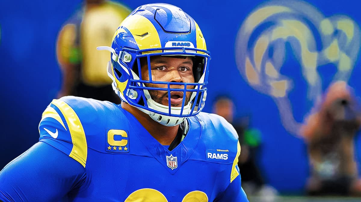 Aaron Donald Just Threw an Ice Bucket on Myles Garrett and Puka Nacua. Here’s Why.