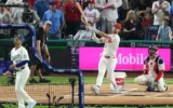 Schwarber Outduels Harper in Front of Phillies Fans at Home Run Derby